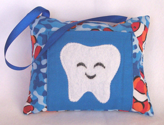 Fish Tooth Fairy Pillow