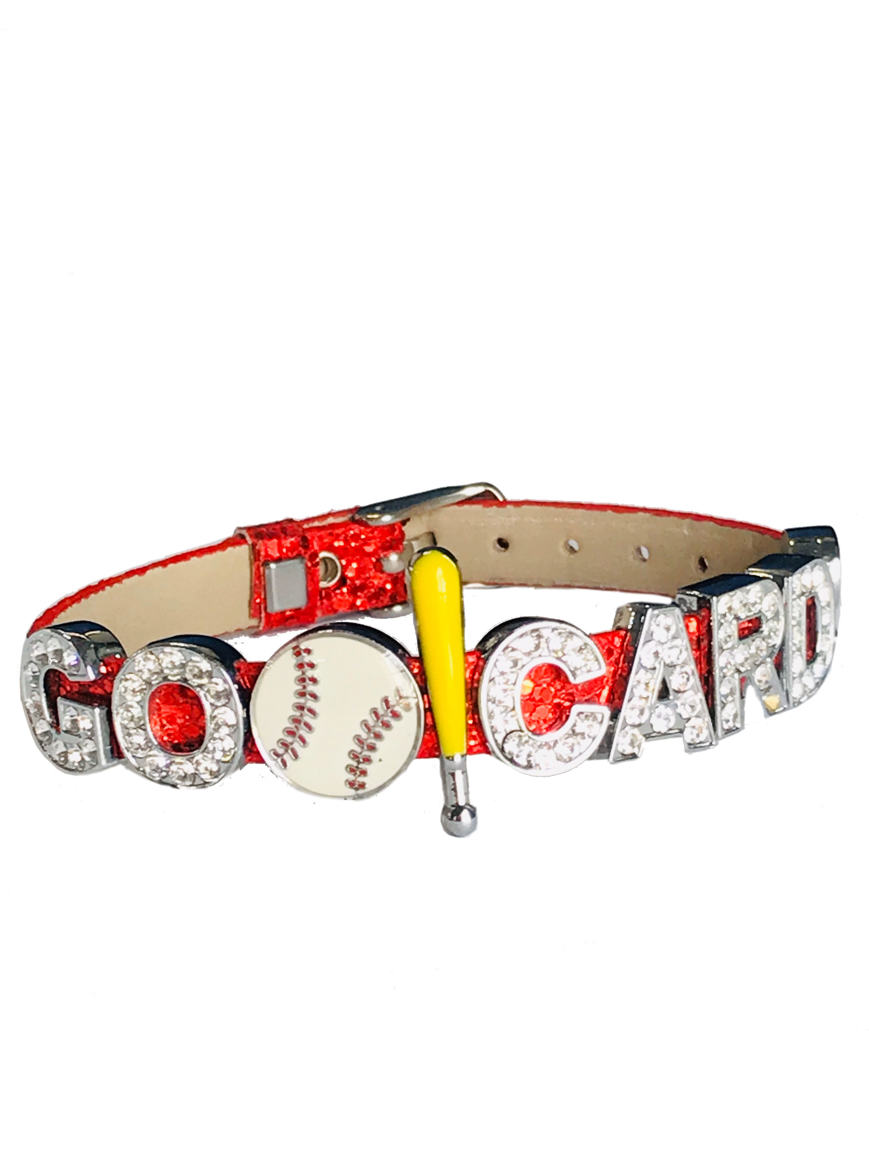 St. Louis Cardinals Slide Charm Bracelet