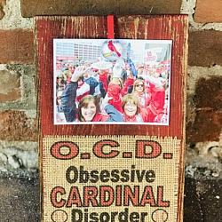 St. Louis Cardinals OCD Baseball Picture Frame
