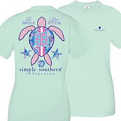 Simply Southern Kids Sea Turtle Youth T Shirt