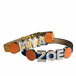 Personalized Basketball Name Slide Bracelet