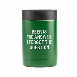 Beer is the Answer Can Cooler