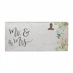 Mr. and Mrs. Clip Picture Frame