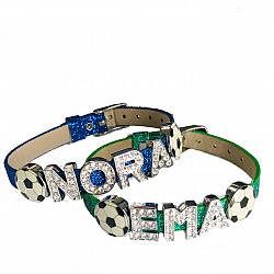 Personalized Name Soccer Slide Bracelet