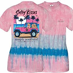 Simply Southern Jeep Sandy Paws Salty Kisses Shirt